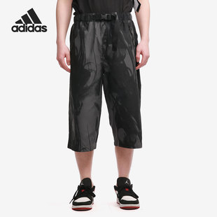 运动裤 GP0858 2021夏季 Adidas 新款 潮 阿迪达斯正品 休闲迷彩七分裤