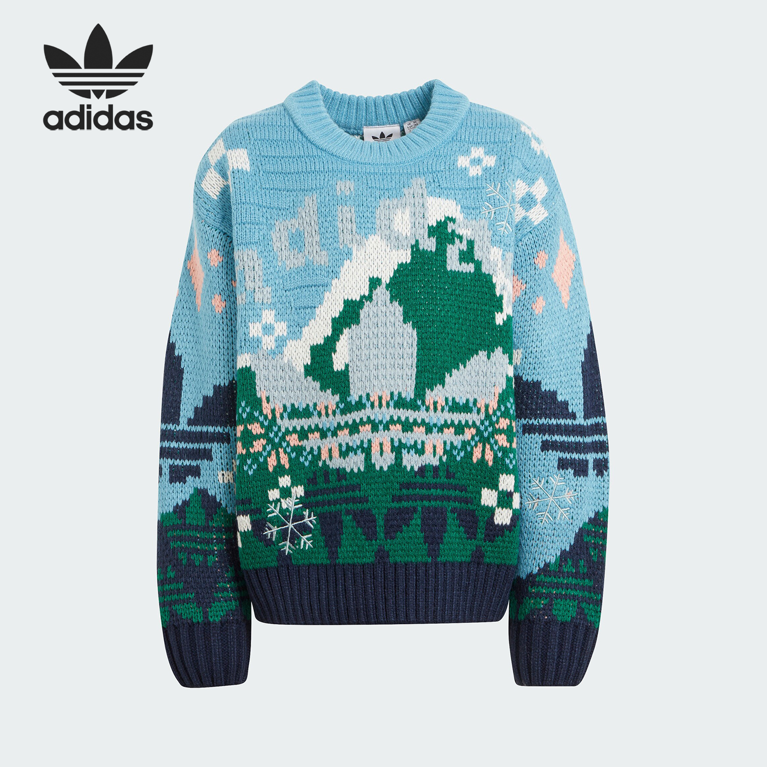 Adidas/阿迪达斯小童圆领卫衣