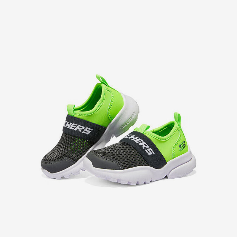 Skechers/斯凯奇正品新款婴童一脚蹬缓震耐磨运动跑步鞋