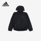 2024新款 Adidas 阿迪达斯正品 大童连帽防风夹克外套IN2841