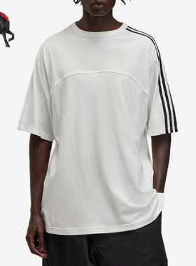 Adidas/阿迪达斯正品男士休闲时尚圆领短袖透气宽松T恤JM7845