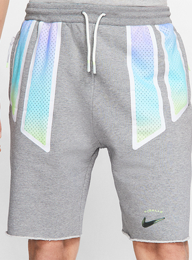 Nike/耐克正品经典男士时尚针织透气休闲运动短裤CI9952-063