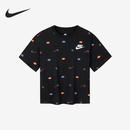 Nike/耐克正品2025新款小童运动休闲短袖T恤NY2432002PS-002