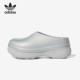 休闲轻便包头拖鞋 三叶草女士厚底经典 IH8060 阿迪达斯正品 Adidas