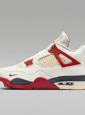 Nike/耐克正品Air Jordan 4 男士中帮复古经典篮球鞋IQ8055-100