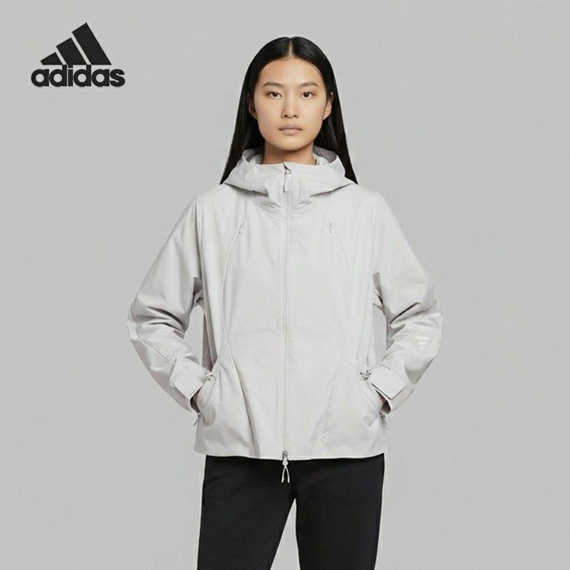 Adidas/阿迪达斯正品2025夏季款女士宽松梭织运动外套KC2711,运动服/休闲服装,运动茄克/外套,淘宝优惠券,粉丝福利购,淘宝优惠卷