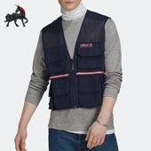 HK4986 三叶草男子运动训练拼接耐磨马甲 Adidas 阿迪达斯正品