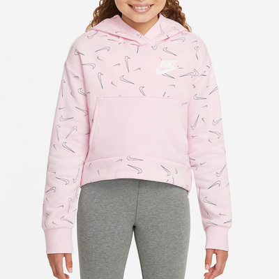 Nike/耐克正品秋季新款大童运动休闲连帽卫衣DD7377-663