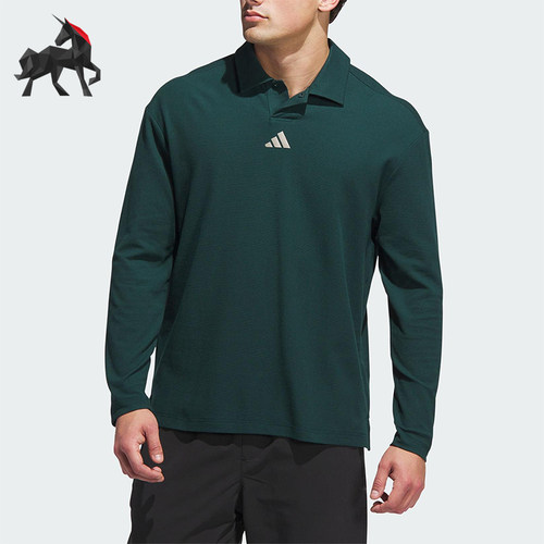 Adidas/阿迪达斯正品BTC LS POLO男士针织高尔夫运动长袖JN3039
