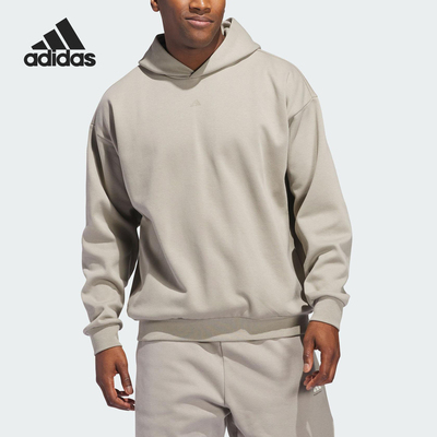 Adidas/阿迪达斯官方正品新款男女同款针织宽松连帽卫衣JC7846