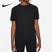 耐克正品 DRI FIT男子短袖 Nike 透气训练足球上衣CW6102 011