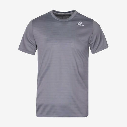 Adidas阿迪达斯正品男圆领透气修身纯色休闲套头短袖T恤BP7421