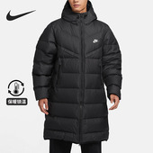保暖连帽羽绒服外套FB8180 Nike 男子中长款 新款 010 耐克正品