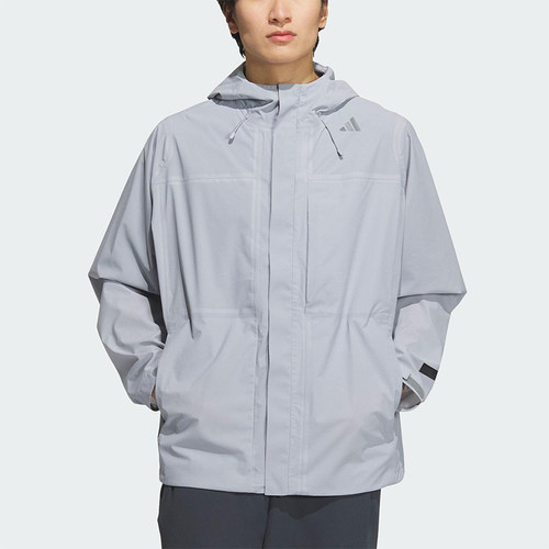 Adidas/阿迪达斯正品2025新款男士宽松户外探险运动冲锋衣JM0979