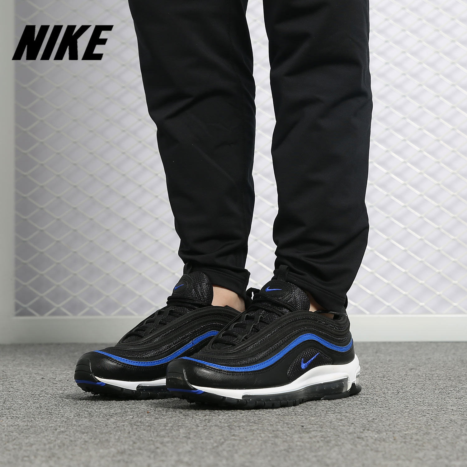Nike/耐克正品 Air Max 97 OG 白红黑蓝子弹男气垫跑步鞋 AR5531