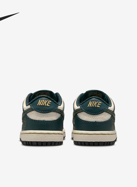 Nike/耐克正品Dunk Low 婴童运动复古低帮透气板鞋FB9107-301