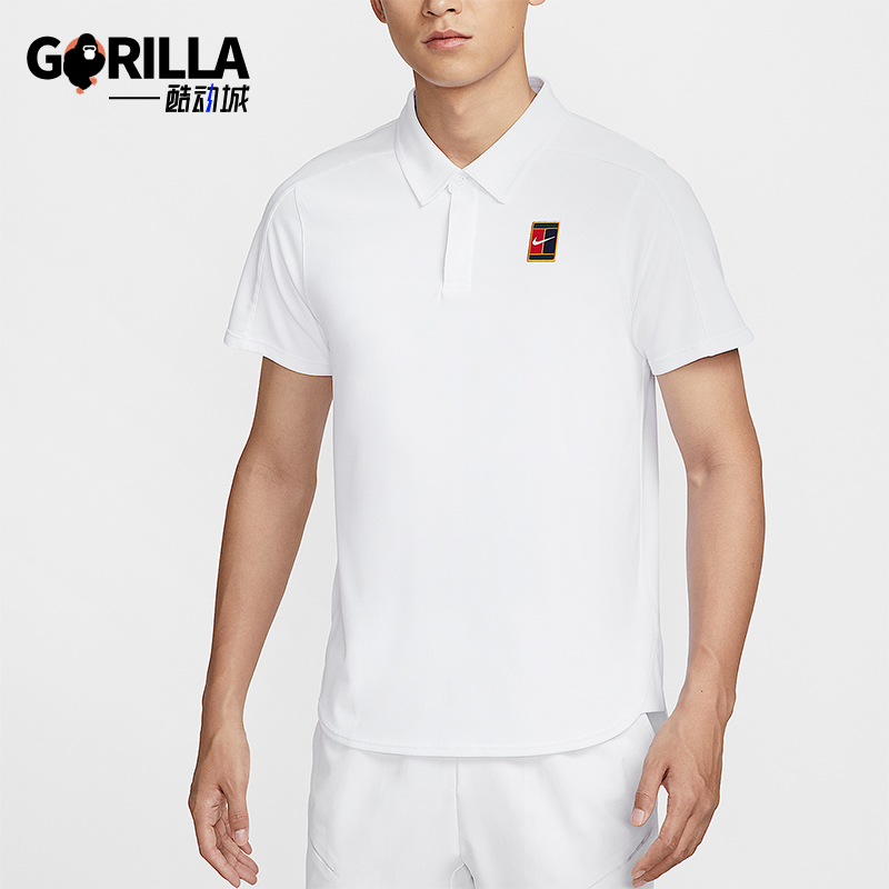 Nike/耐克正品Dri-FIT 男士翻领修身经典透气POLO衫FZ6942-100