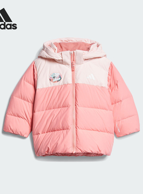 Adidas/阿迪达斯正品IN GFX DOWN JKT婴童保暖羽绒服KC5395