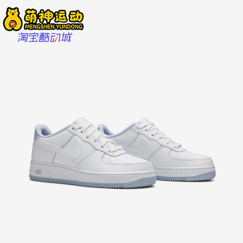 Nike/耐克正品Air Force 1 GS女子大童经典低帮板鞋CD6915-103