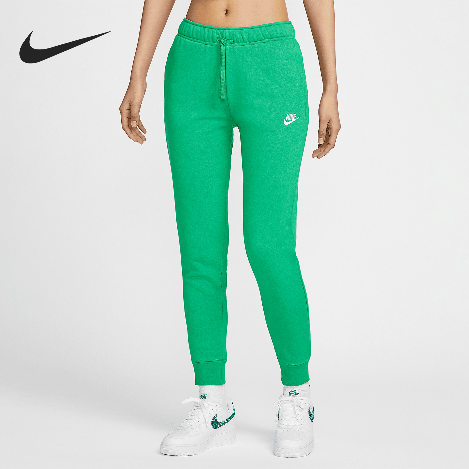 Nike/耐克正品2024新款女士保暖休闲运动束脚长裤DQ5192-324