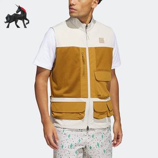 新款 夏季 男子高尔夫运动马甲HS5611 阿迪达斯正品 Adidas