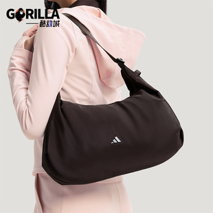 Adidas/阿迪达斯正品2026年春季女士收纳日常便携运动挎包KS5211