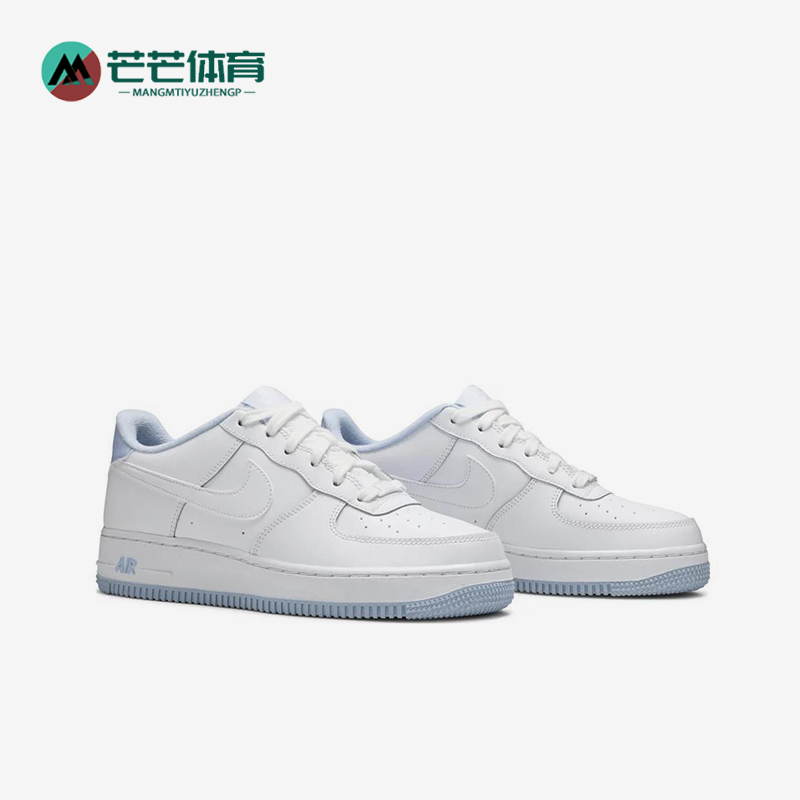 Nike/耐克正品Air Force 1 GS女子大童经典低帮板鞋CD6915-103