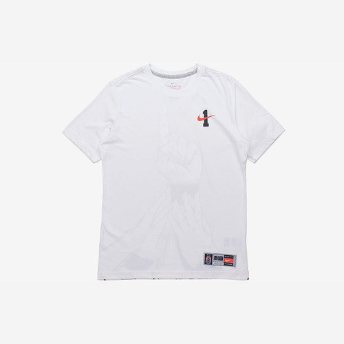 Nike/耐克正品夏男涂鸦印花宽松经典休闲透气短袖T恤CI9080-100