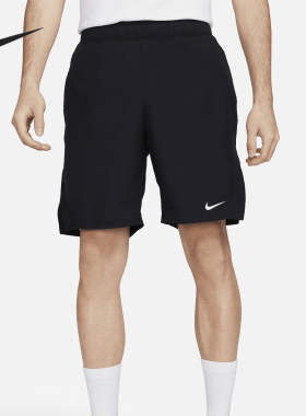 Nike/耐克正品26夏Dri-FIT男士轻盈梭织网球运动短裤FD5385-010