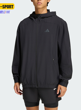 Adidas/阿迪达斯正品TECHESS TRACK-T男士健身训练夹克外套KQ7481