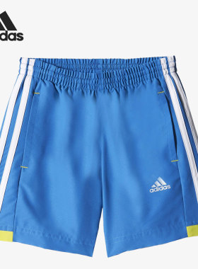 Adidas/阿迪达斯正品潮流夏季新款小童休闲运动透气短裤S22197