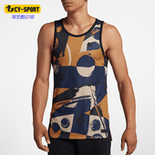 耐克正品 时尚 夏季 Nike 新款 男士 复古训练圆领背心926265 410