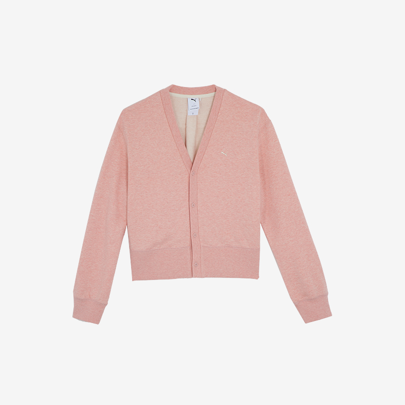 Puma/彪马正品2024新款女士开襟针织衫运动休闲外套627731-55