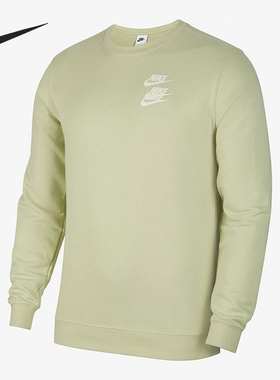 Nike/耐克官方正品休闲男子时尚运动圆领训练套头卫衣 DV7381-371