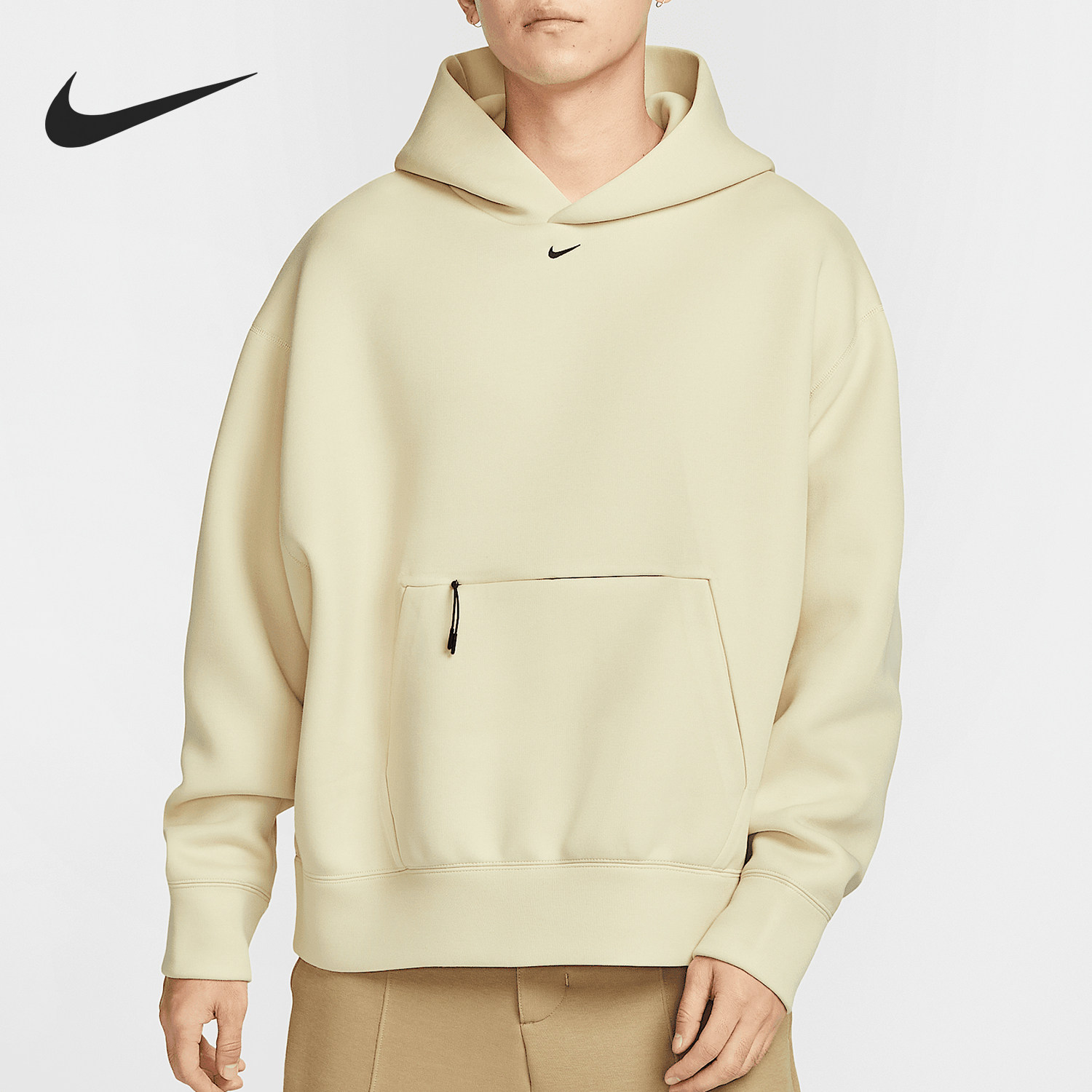Nike/耐克官方正品Tech男士运动针织连帽卫衣套头衫HM9790-234