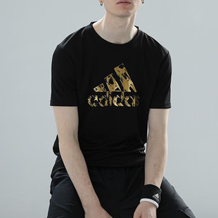 T恤ADITSG2P Adidas 透气宽松短袖 阿迪达斯官方正品 武博男士