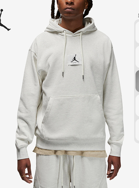 Nike/耐克正品Jordan 男子字母刺绣抽绳连帽卫衣DQ7339-134