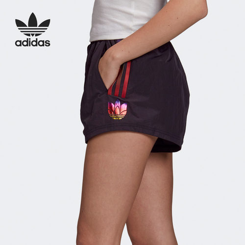 阿迪达斯三叶草女子运动短裤