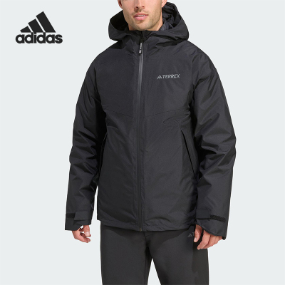 Adidas/阿迪达斯正品TERREX男士保暖三合一羽绒内胆外套JV6242