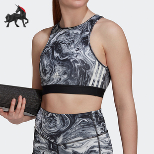 印花透气运动内衣HT3487 Adidas 阿迪达斯正品 新款 女士时尚