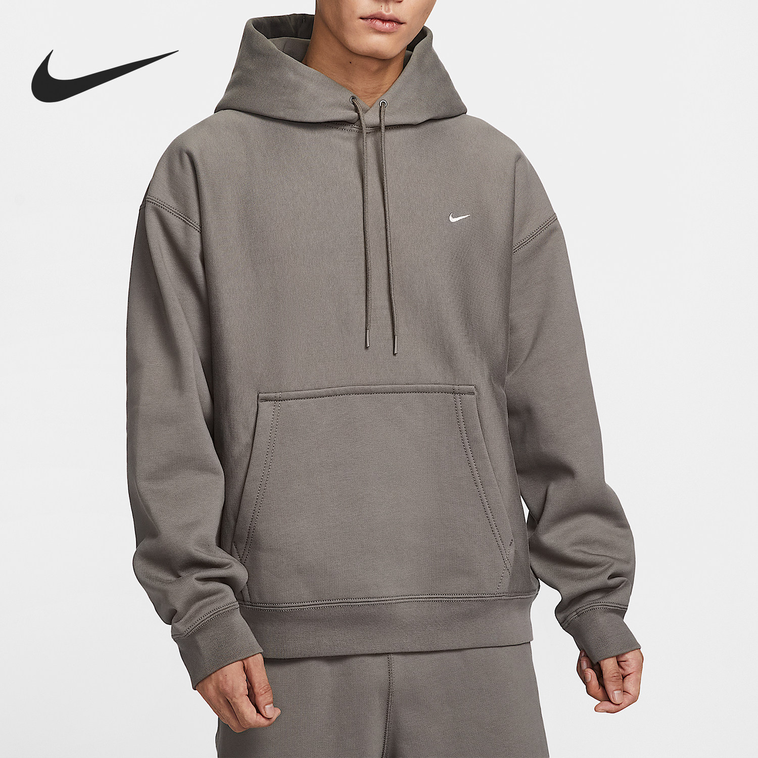 Nike/耐克官方正品Solo Swoosh男士加绒经典长袖卫衣HV1083-289,运动服/休闲服装,运动卫衣/套头衫,淘宝优惠券,粉丝福利购,淘宝优惠卷
