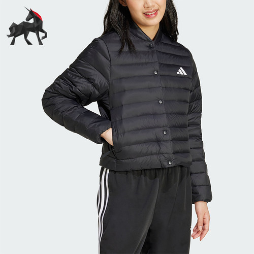 Adidas/阿迪达斯正品冬季新款女士宽松防风保暖休闲羽绒服JM1236