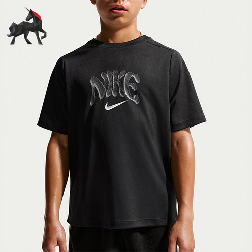 Nike/耐克正品Multi Refresh大童短袖圆领舒适T恤IO0737-010