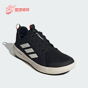阿迪达斯正品 户外登山徒步鞋 BOAT 经典 JI3499 SHOES男士 Adidas