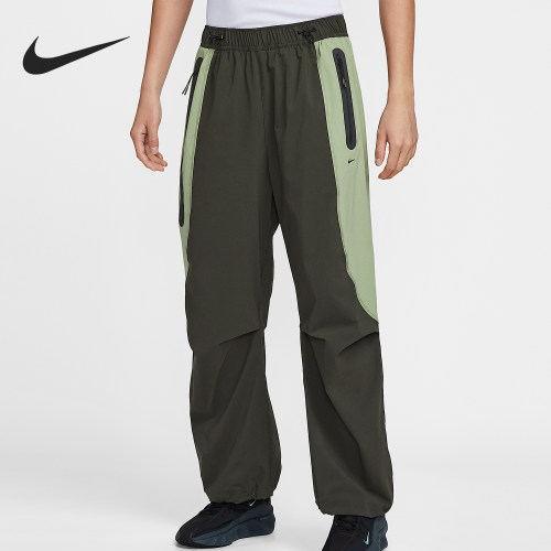 Nike/耐克正品Dri-FIT男士拼接宽松运动束脚长裤IH8467-355