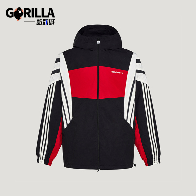 Adidas/阿迪达斯正品三叶草男士慵懒风经典运动宽松夹克KW4809