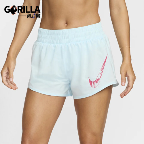 Nike/耐克正品夏季女士休闲经典时尚训练运动松紧短裤FV6365-474