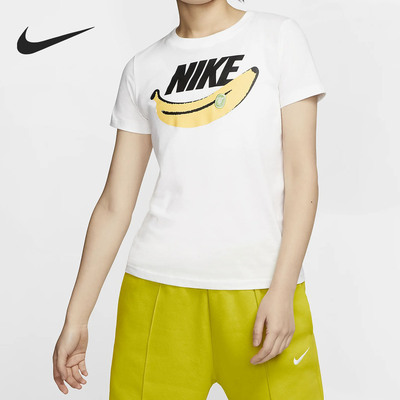 Nike/耐克正品2020春季新款 SPORTSWEAR 女子休闲印花T恤 CK4376
