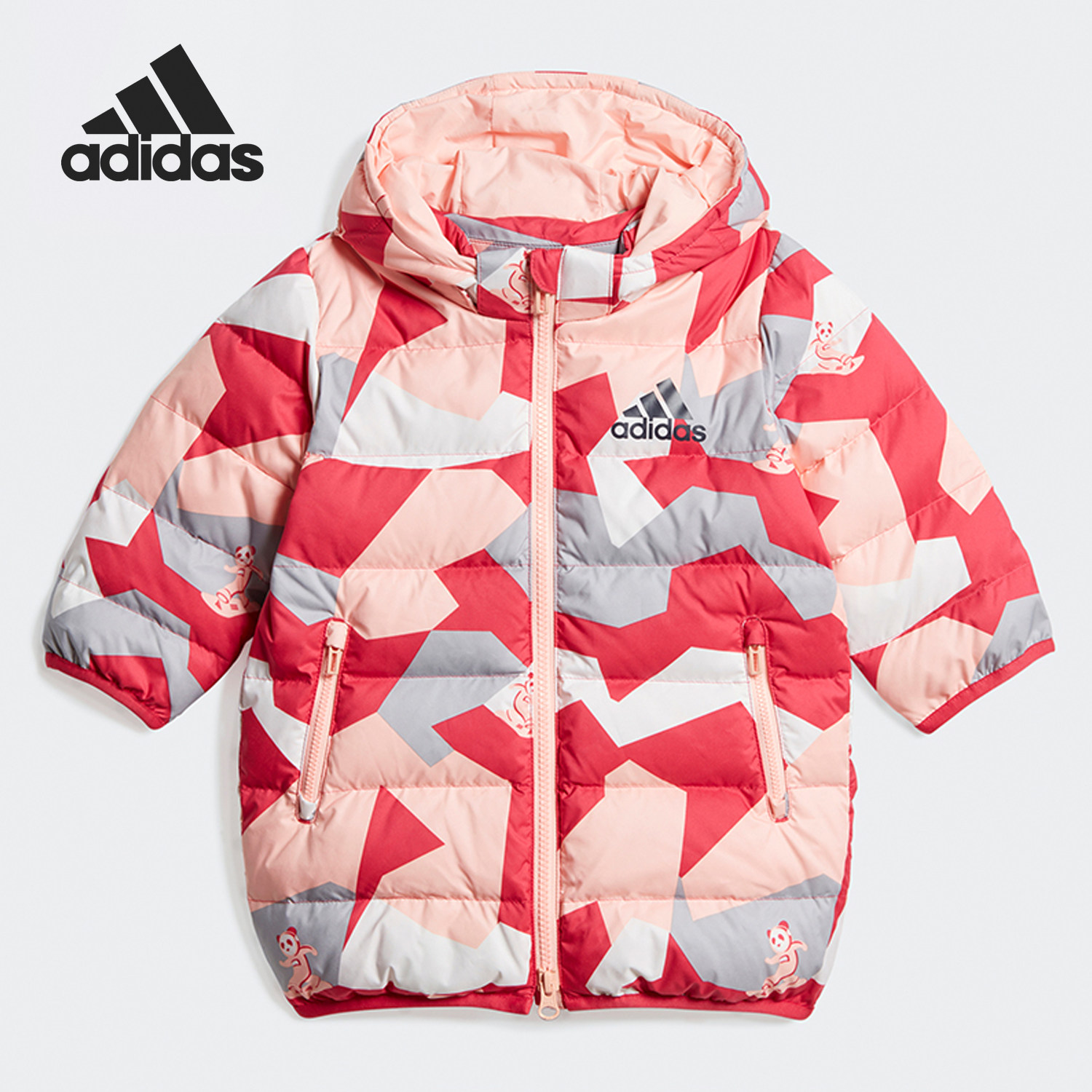 阿迪达斯婴童冬季运动羽绒服