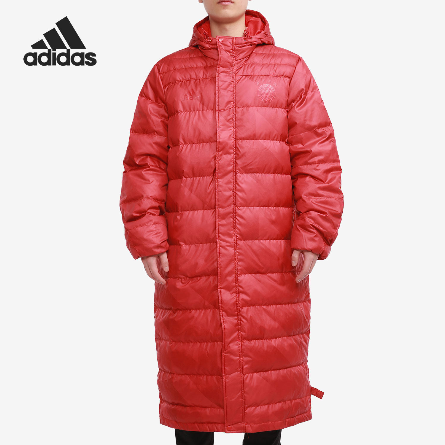 Adidas/阿迪达斯官方正品冬季男子长款保暖训练运动羽绒服BP6979